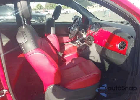 2013 Fiat 500 Sport из США, поврежденный, VIN 3C3CFFBR6DT739784